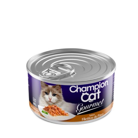 Champion Cat Gourmet Lata Filetitos de Pollo