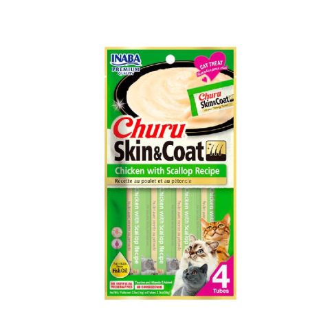 Churu Skin&Coat Pollo con Ostión