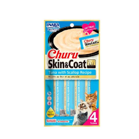 Churu Skin&Coat Atún con Ostión