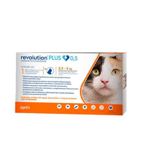 Revolution Plus Gato 2,5 a 5kg