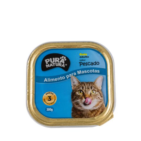 Pura Natura Paté Gato Pescado 300g