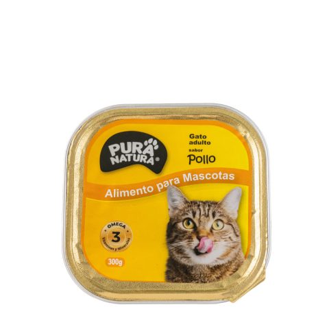 Pura Natura Paté Gato Pollo 300g