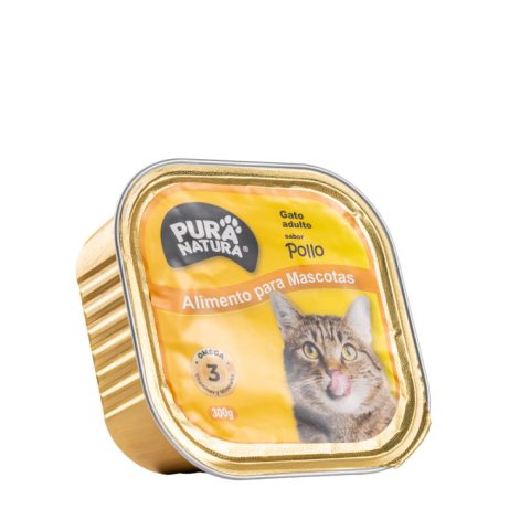 Pura Natura Paté Gato Pollo 300g