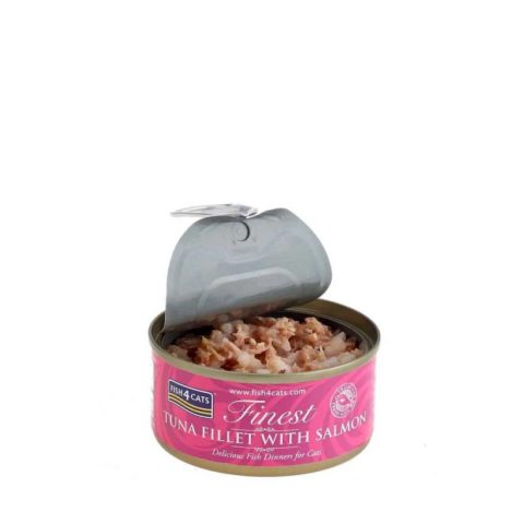 Fish4Cats Lata Filete Atún con Salmón 70g