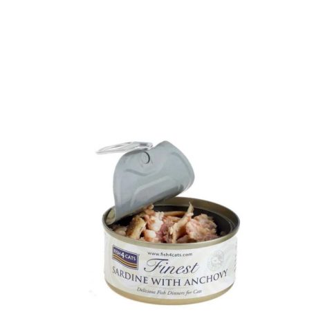 Fish4Cats Lata Sardina con Anchoas 70g