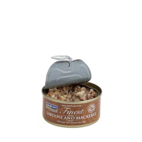 Fish4Cats Lata Sardina y Caballa 70g