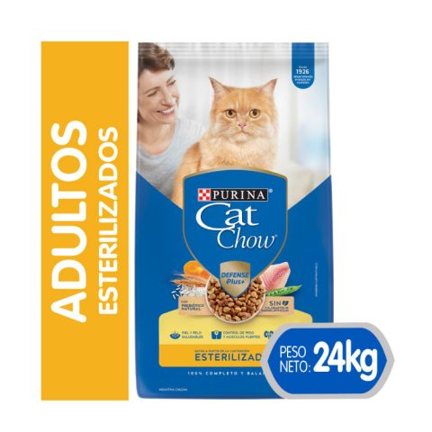 Cat Chow Gato Esterilizado 24kg