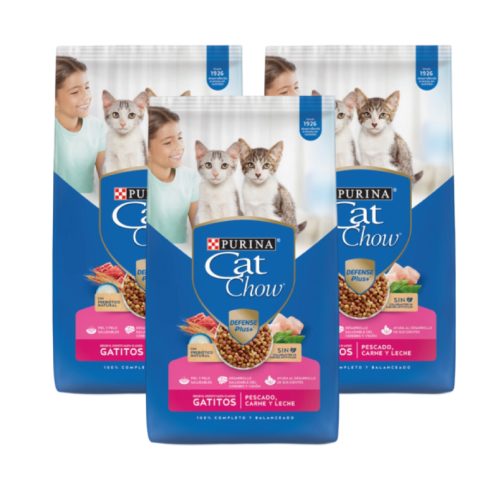 Cat Chow Gatitos 8kg x3und