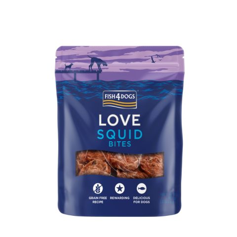 Fish4Dogs Love Squid Bites 80g