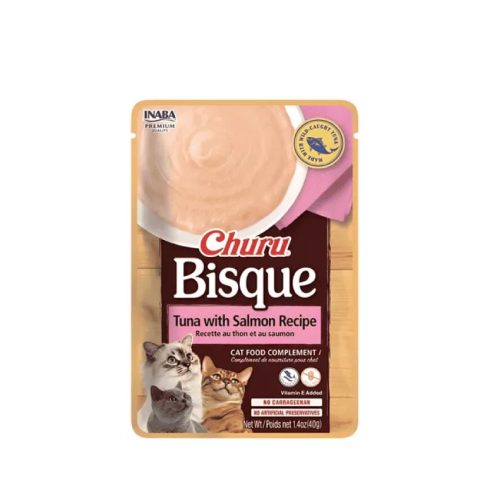 Churu Bisque Receta de Atún con Salmón 40g