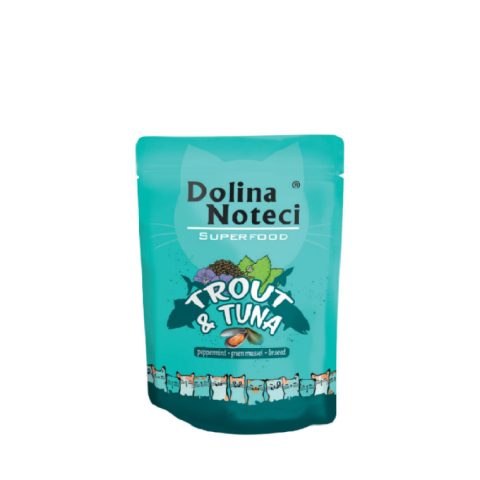 Dolina Noteci Superfood Pouch Gato trucha y Atún 85g