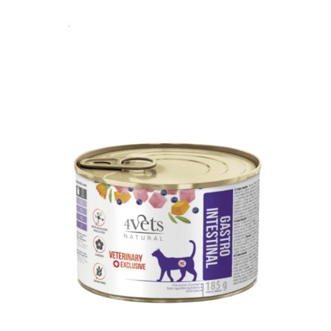 4Vets Lata Gato Gastrointestinal 185g