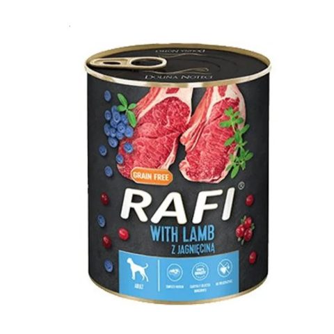 Rafi Lata Perro Cordero 800g