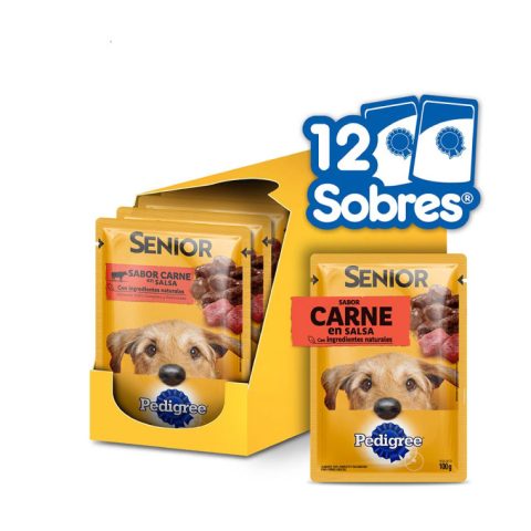 Pedigree Pouch Senior 7+ 100g x12und