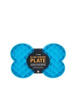 Slodog Plato para Perros Interactivo Azul