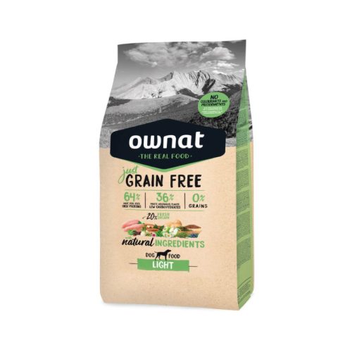 Ownat Perro Libre de Granos Light 2kg