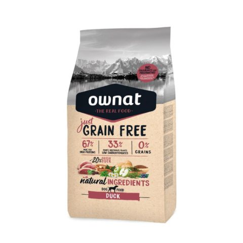 Ownat Perro Libre de Granos Pato 2kg