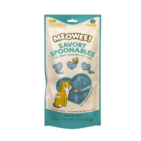 Meowee! Snack Húmedo Pollo, Atún y Pato 56g